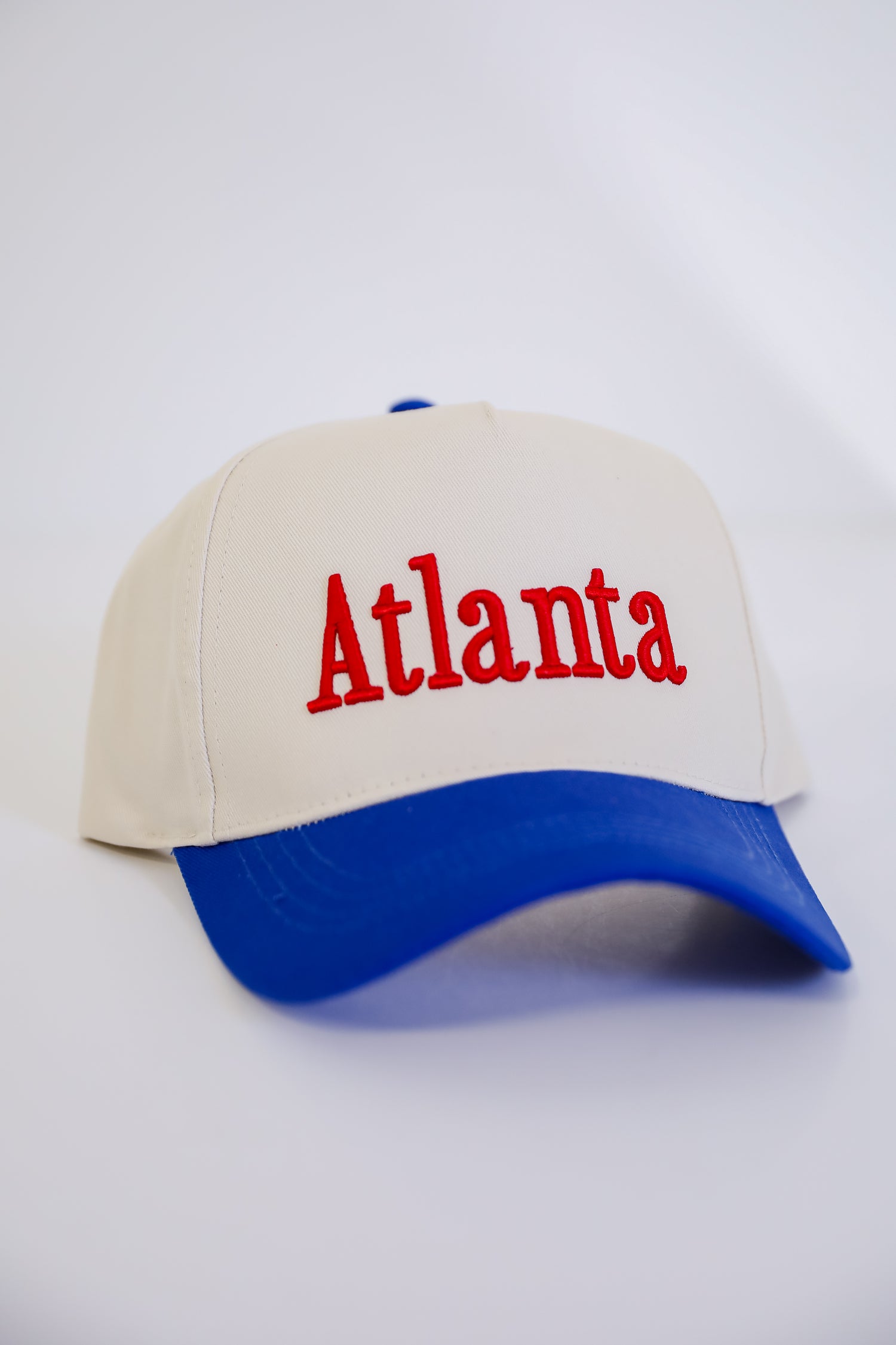 Atlanta Color Block Embroidered Hat