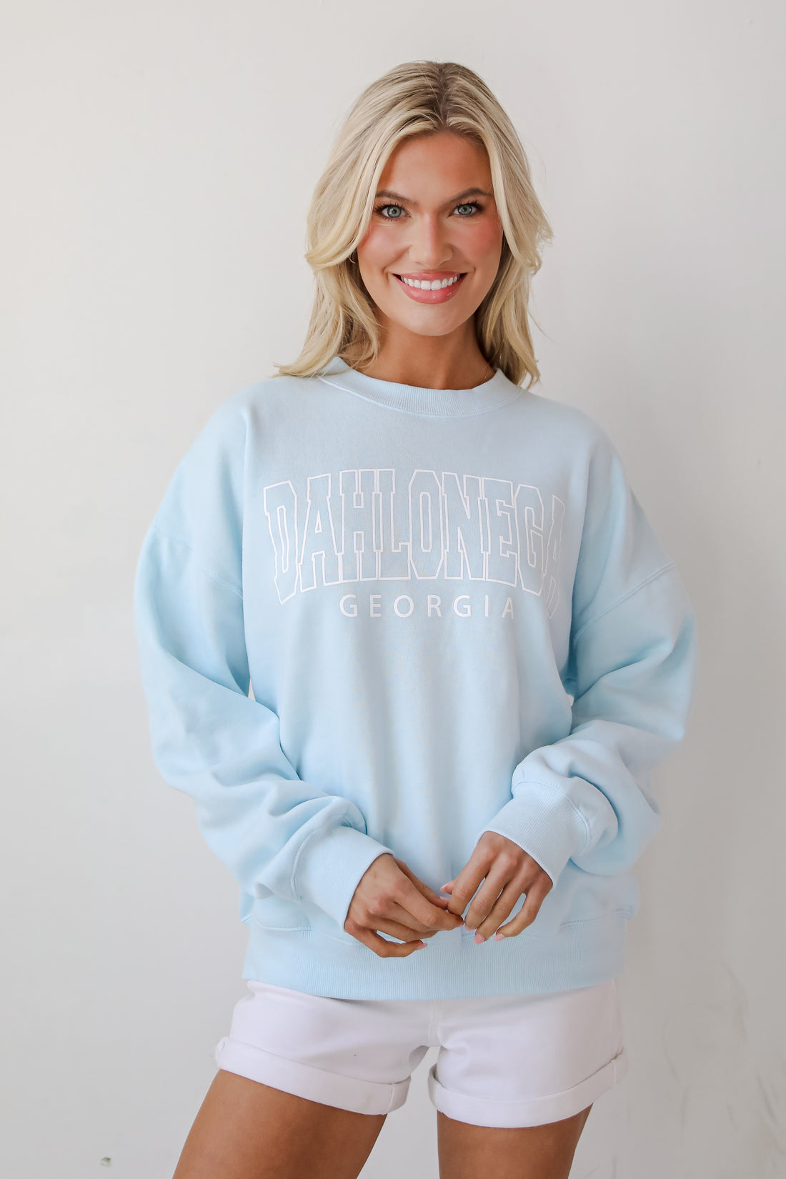 Light Blue Dahlonega Georgia Sweatshirt