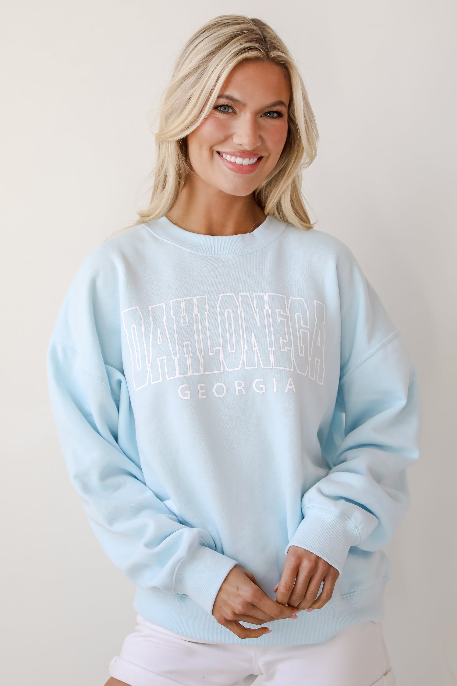 Light Blue Dahlonega Georgia Sweatshirt