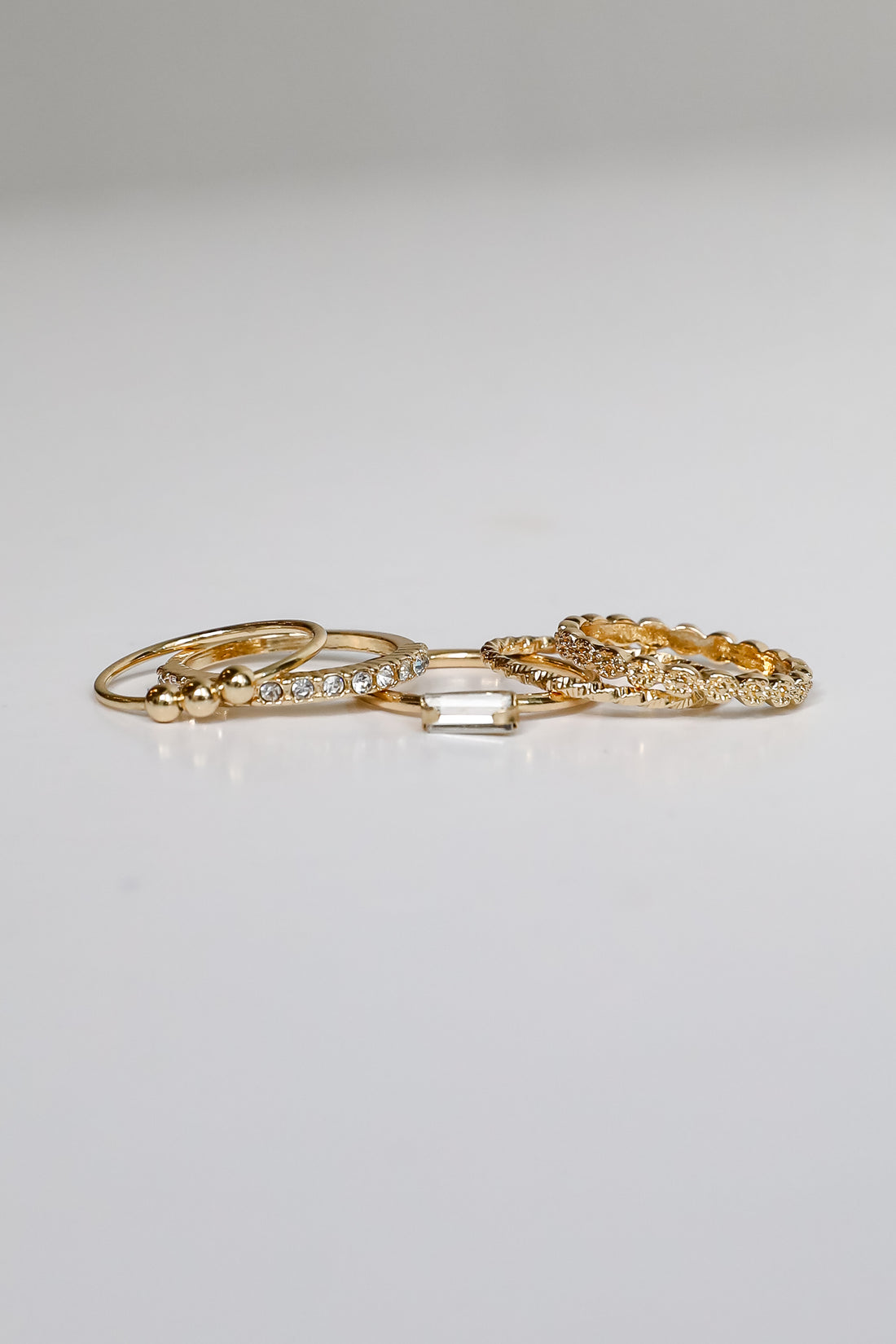 Willow Gold Ring Set